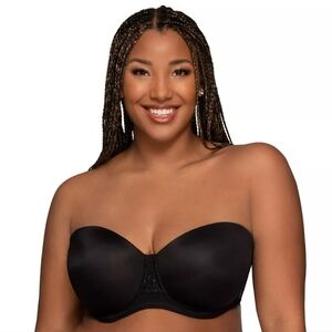 Women's Plus Size Strapless Bra Sz 44C
